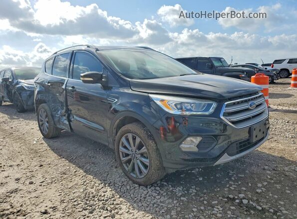 1FMCU0J98HUD84298 2017 FORD ESCAPE Black წინა მარჯვენა