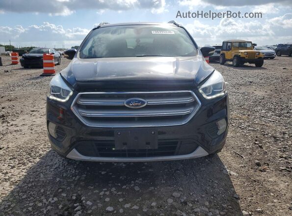 1FMCU0J98HUD84298 2017 FORD ESCAPE Black წინა ხედი
