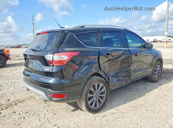 1FMCU0J98HUD84298 2017 FORD ESCAPE Black უკანა მარჯვენა