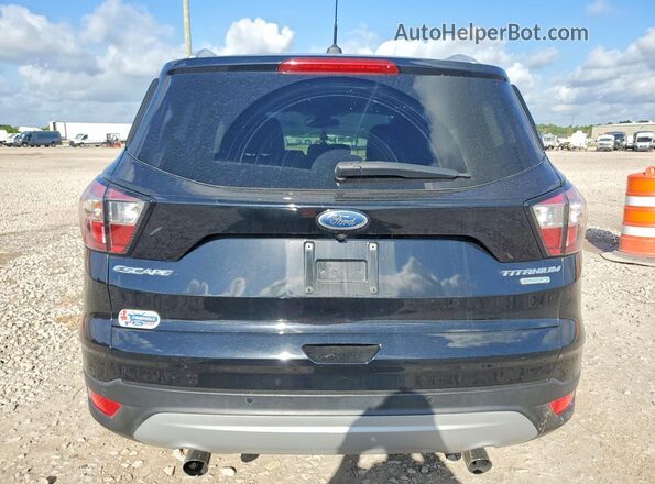 1FMCU0J98HUD84298 2017 FORD ESCAPE Black უკანა ხედი