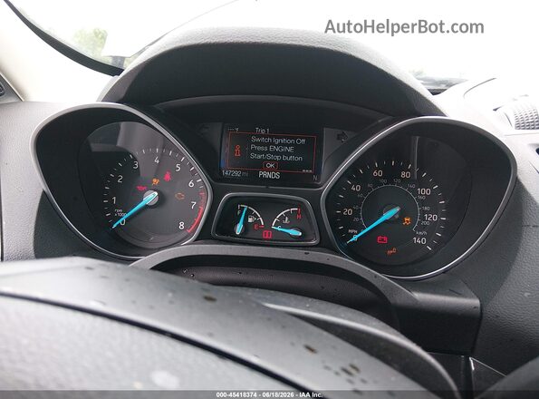 1FMCU0J98JUB16261 2018 FORD ESCAPE Gray Vista de los asientos traseros
