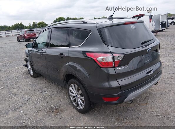 1FMCU0J98JUB16261 2018 FORD ESCAPE Gray Trasero izquierdo