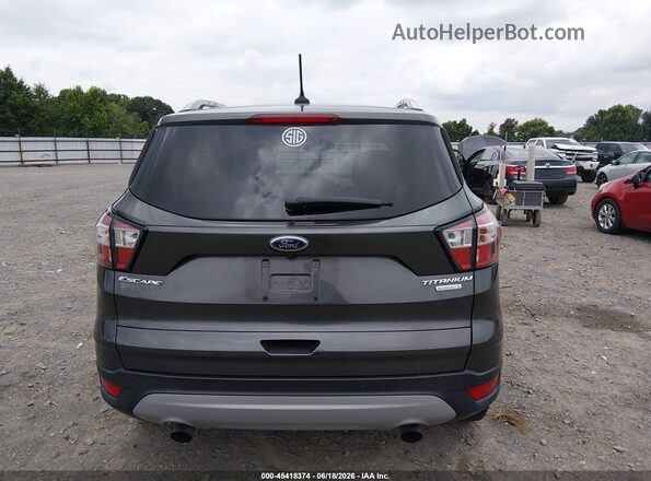 1FMCU0J98JUB16261 2018 FORD ESCAPE Gray 