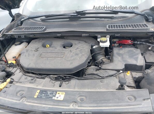 1FMCU0J9XGUC41318 2016 FORD ESCAPE Черный Вид сзади