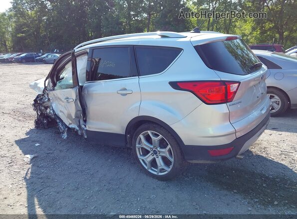 1FMCU0J9XKUB41342 2019 FORD ESCAPE Silver Trasero izquierdo