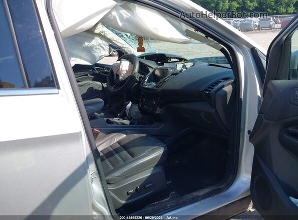 1FMCU0J9XKUB41342 2019 FORD ESCAPE Silver Vista interior delantera