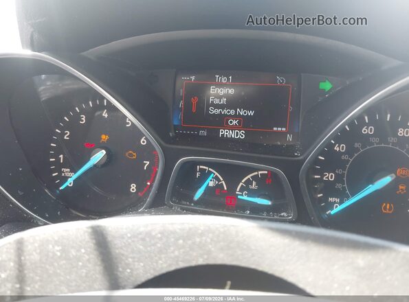 1FMCU0J9XKUB41342 2019 FORD ESCAPE Silver Vista de los asientos traseros
