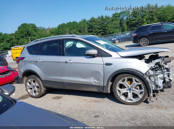 1FMCU0J9XKUB41342 2019 FORD ESCAPE Silver Vista interior trasera