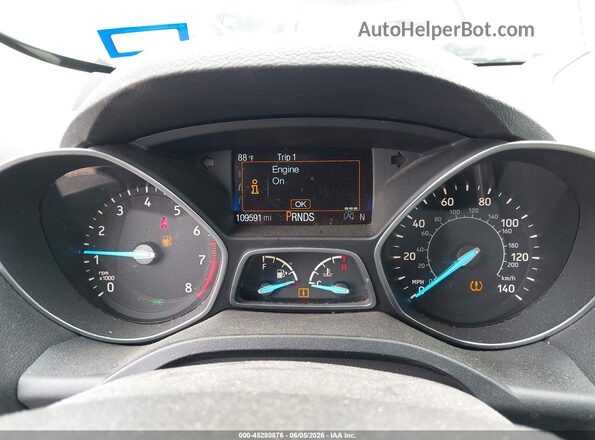 1FMCU0JD0HUC95135 2017 FORD ESCAPE Black Вид задніх сидінь