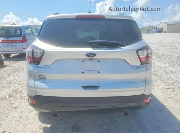 1FMCU0JD0HUD72389 2017 FORD ESCAPE Серебряный Вид сзади
