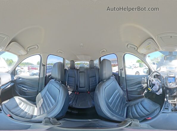 1FMCU0JD1HUE69536 2017 FORD ESCAPE Gray Панорамний вид салону 360°