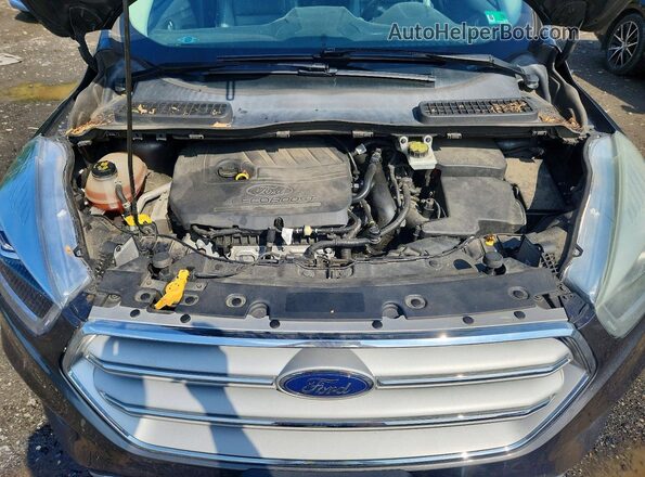 1FMCU0JD2HUB13001 2017 FORD ESCAPE Charcoal Շարժիչի բաժամունքի տեսք