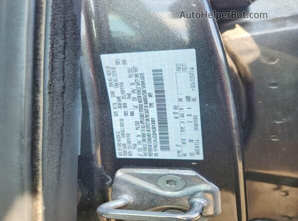 1FMCU0JD2HUB13001 2017 FORD ESCAPE Charcoal VIN կոդի պիտակի տեսք