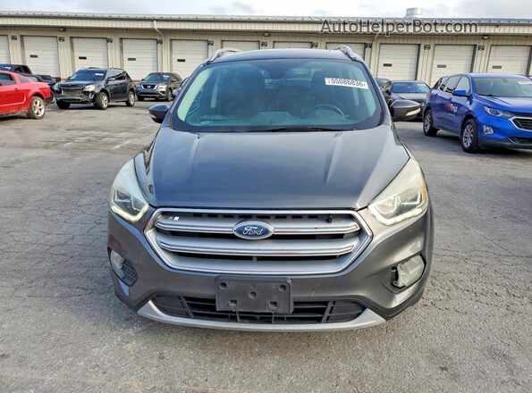 1FMCU0JD2HUB20336 2017 FORD ESCAPE Gray Widok z przodu