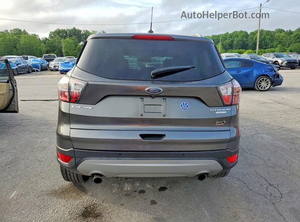 1FMCU0JD2HUB20336 2017 FORD ESCAPE Gray Widok z tyłu