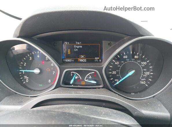 1FMCU0JD2HUD64214 2017 FORD ESCAPE Black Вид задніх сидінь