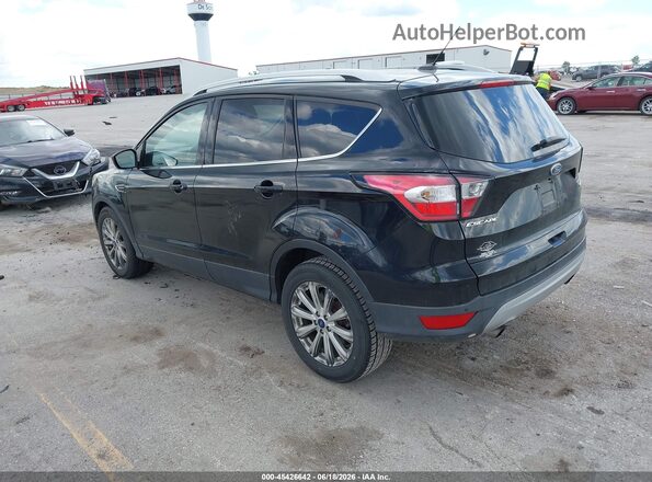 1FMCU0JD2HUD64214 2017 FORD ESCAPE Black Задня ліва чверть