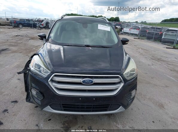 1FMCU0JD2HUD64214 2017 FORD ESCAPE Black Вид задньої частини салону