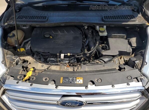 1FMCU0JD3HUC51601 2017 FORD ESCAPE Charcoal Widok komory silnika