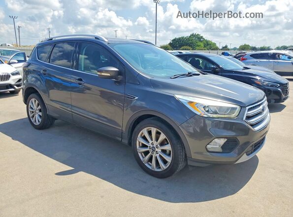 1FMCU0JD3HUC51601 2017 FORD ESCAPE Charcoal Przód prawy