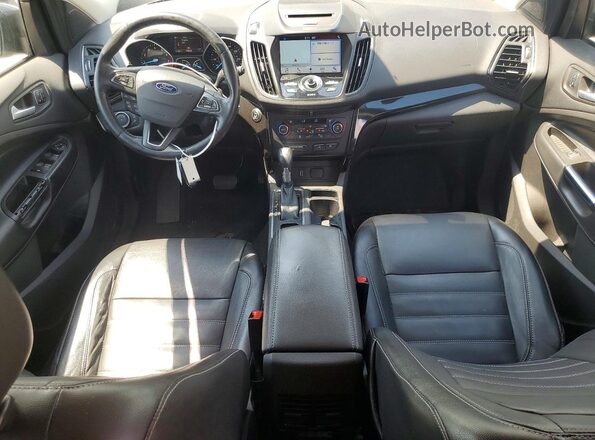 1FMCU0JD3HUC51601 2017 FORD ESCAPE Charcoal Widok deski rozdzielczej