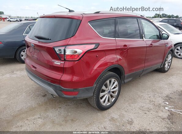 1FMCU0JD3HUC95050 2017 FORD ESCAPE Red 
