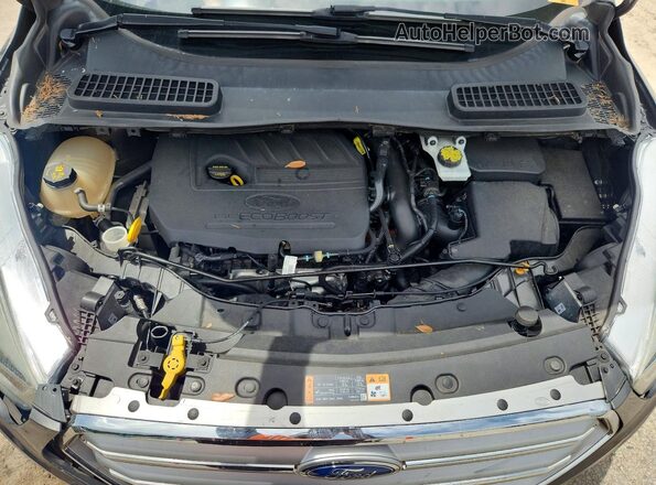 1FMCU0JD3HUD34526 2017 FORD ESCAPE Серый Вид подкапотного пространства