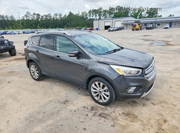 1FMCU0JD3HUD34526 2017 FORD ESCAPE Серый Передняя правая четверть