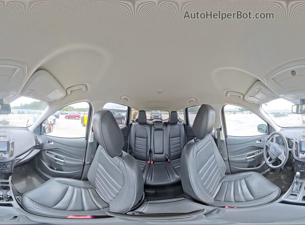1FMCU0JD3HUD34526 2017 FORD ESCAPE Серый Панорамный вид салона 360°