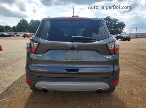 1FMCU0JD4HUC09583 2017 FORD ESCAPE Черный Вид сзади