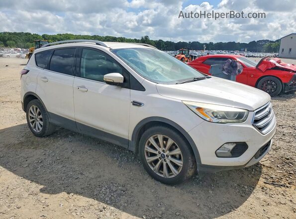 1FMCU0JD4HUC43586 2017 FORD ESCAPE White Delantero derecho