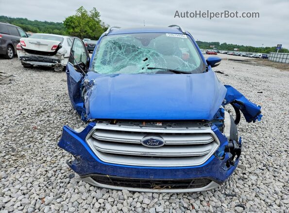 1FMCU0JD4HUD38245 2017 FORD ESCAPE Blue Դիմացի տեսք