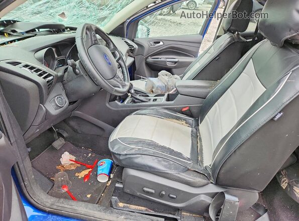 1FMCU0JD4HUD38245 2017 FORD ESCAPE Blue Սալոնի դիմացի տեսք