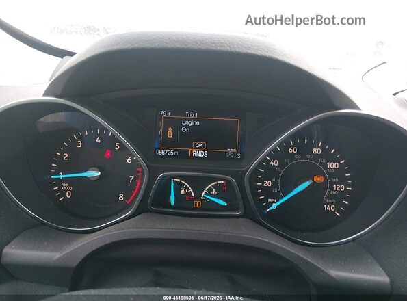 1FMCU0JD5HUA79264 2017 FORD ESCAPE Black უკანა სავარძლების ხედი