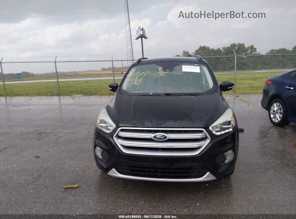 1FMCU0JD5HUA79264 2017 FORD ESCAPE Black ხელსაწყოთა პანელის ხედი