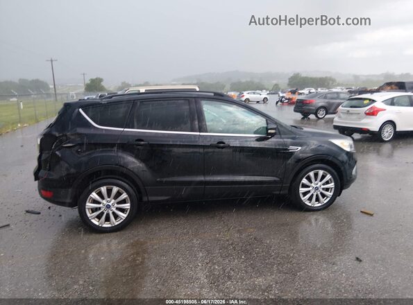 1FMCU0JD5HUA79264 2017 FORD ESCAPE Black უკანა სალონის ხედი