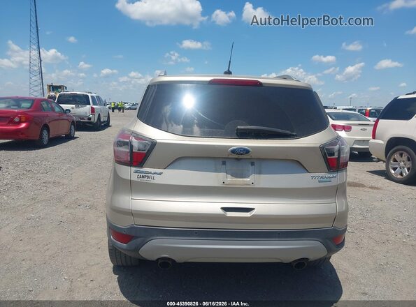 1FMCU0JD5HUA84495 2017 FORD ESCAPE Beige 