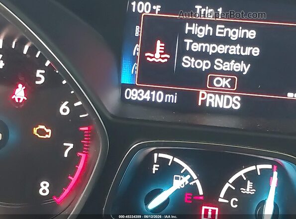 1FMCU0JD6HUE51405 2017 FORD ESCAPE Red 