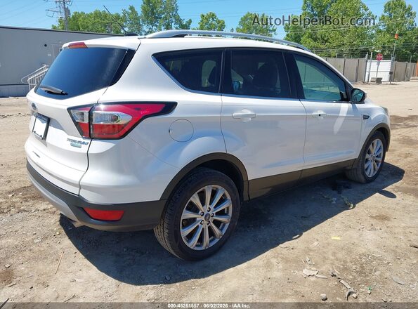1FMCU0JD7HUC47664 2017 FORD ESCAPE White Задня права чверть