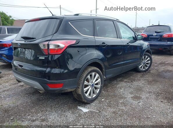 1FMCU0JD7HUD65083 2017 FORD ESCAPE Black Trasero derecho