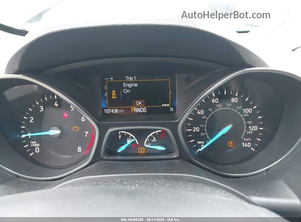 1FMCU0JD7HUD65083 2017 FORD ESCAPE Black Vista de los asientos traseros