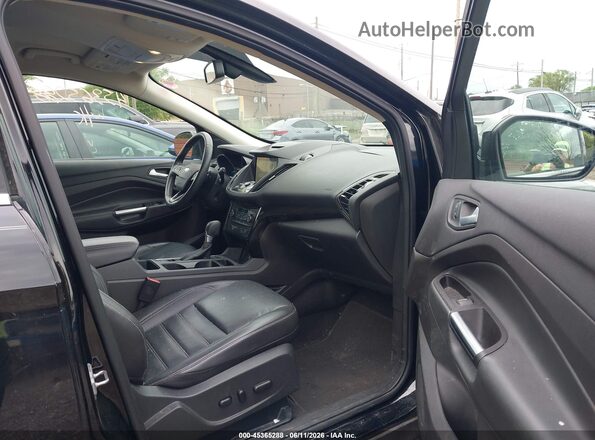 1FMCU0JD7HUD65083 2017 FORD ESCAPE Black Vista interior delantera