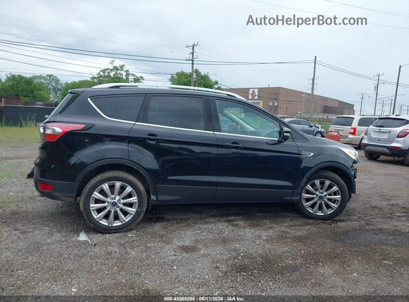 1FMCU0JD7HUD65083 2017 FORD ESCAPE Black Vista interior de 360 grados