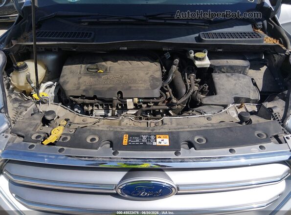 1FMCU0JD9HUC66023 2017 FORD ESCAPE Серебряный Вид сзади