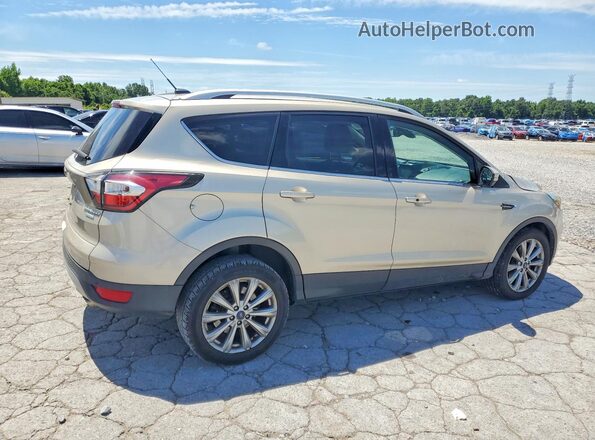 1FMCU0JDXHUB49633 2017 FORD ESCAPE Золотой Задняя правая четверть