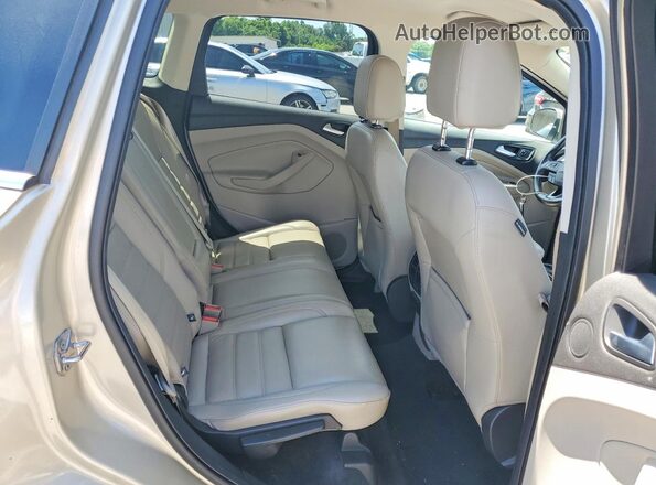 1FMCU0JDXHUB49633 2017 FORD ESCAPE Золотой Вид задней части салона