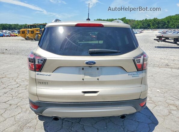 1FMCU0JDXHUB49633 2017 FORD ESCAPE Золотой Вид сзади