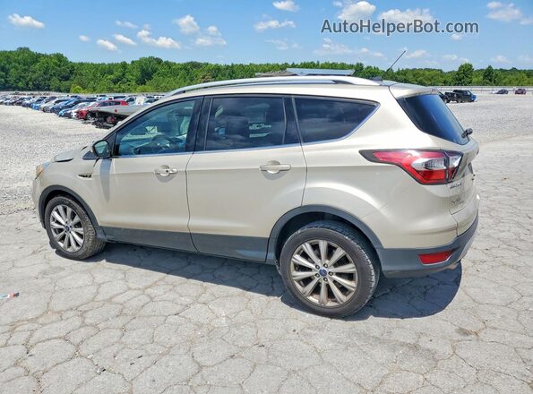 1FMCU0JDXHUB49633 2017 FORD ESCAPE Золотой Задняя левая четверть