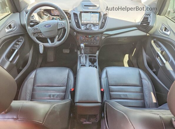 1FMCU0JDXHUC13265 2017 FORD ESCAPE Серый Вид панели приборов