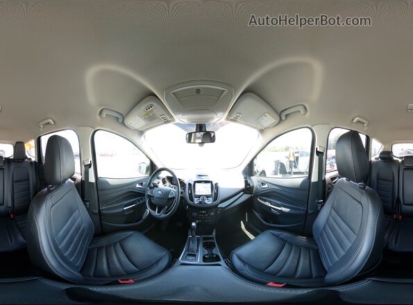 1FMCU0JDXHUC13265 2017 FORD ESCAPE Серый Панорамный вид салона 360°